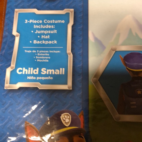 Paw Patrol Chase Children’s Costume! New! - Picture 3 of 6